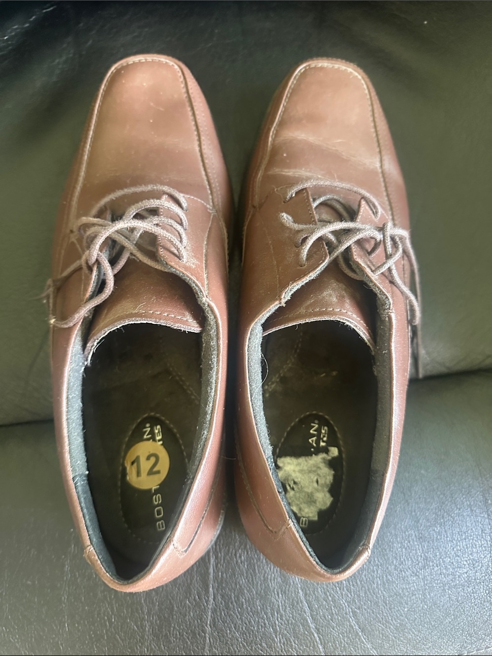 Men's Brown Lace-Up Dress Shoes